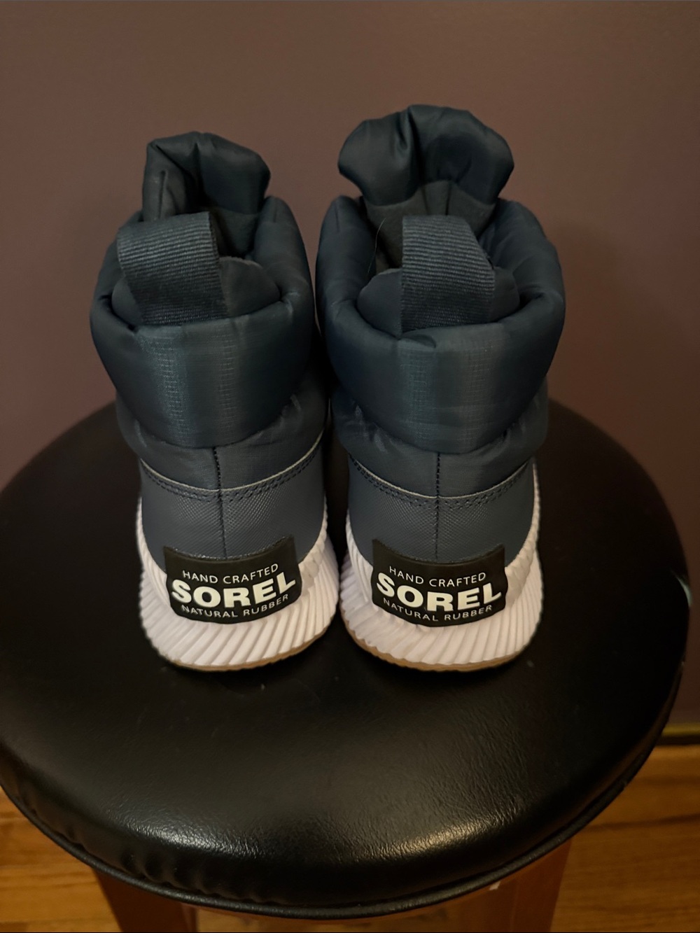 Sorel Women’s Navy Quilted High-Top Winter Boots - Picture 6 of 6